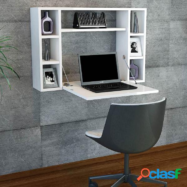 Homemania Escritorio plegable de pared Omega 90x19,5x60cm