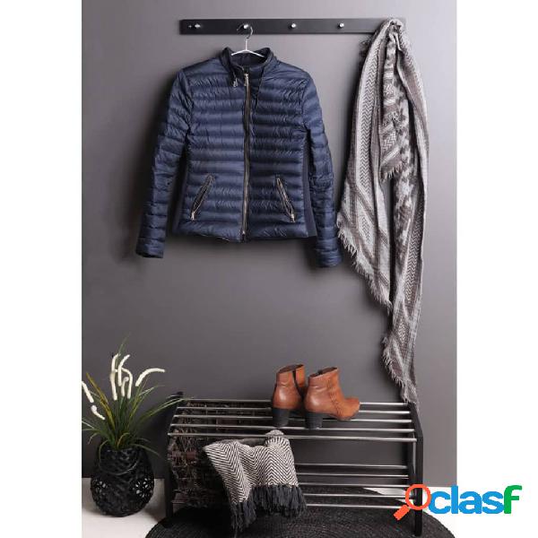 House Nordic Estantería para zapatos Kaia metal negro