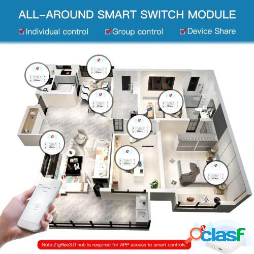 Interruptor ZigBee WiFi con aplicación Control remoto