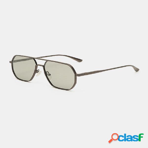 Jassy Men Retro Color Changing Metal Polarized Driving pesca