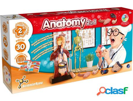 Juego Didáctico SCIENCE4YOU Anatomia 2em1 XL (Portugués)
