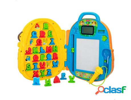 Juego Didáctico WINFUN Mochila interactiva alfabeto con