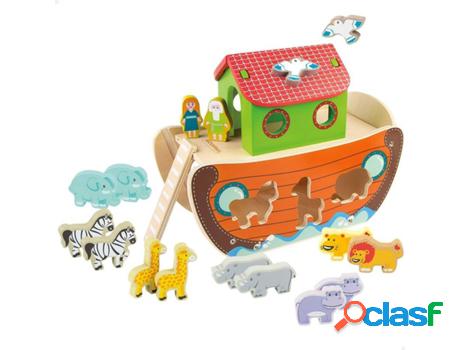 Juego Didáctico WOOMAX Arca Noé madera (3 años)