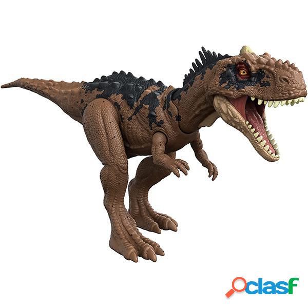 Jurassic World Figura Dinosaurio Rajasaurus Ruge y Golpea