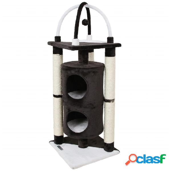 Kerbl Árbol para gatos Onyx blanco y negro 81507