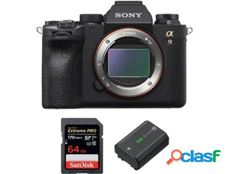 Kit Cámara Mirrorless, Tarjeta de Memória y Batería SONY