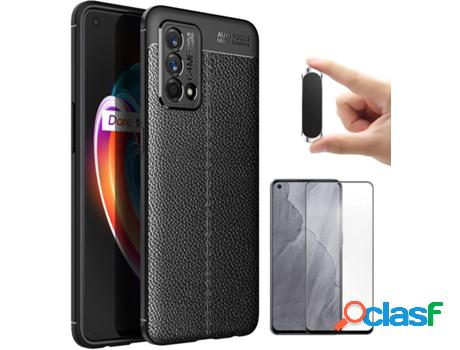 Kit Funda, Protector de Pantalla y Soporte Magnético Realme