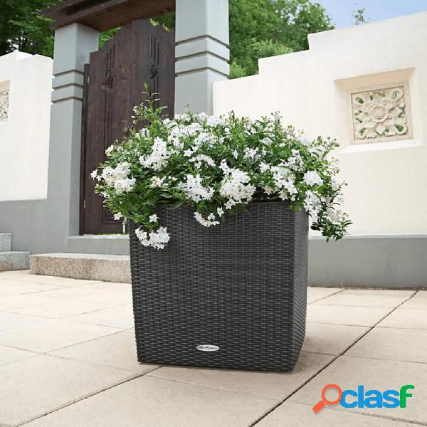 LECHUZA Macetero CUBE Cottage 50 ALL-IN-ONE color granito