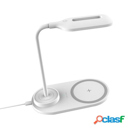 LED Luz de escritorio Lámpara de mesa C harger inalámbrico