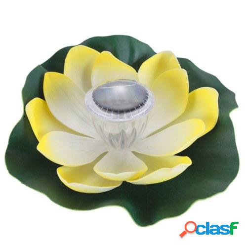 LED de energía solar Lotus Light RGB Color cambiante Luz de
