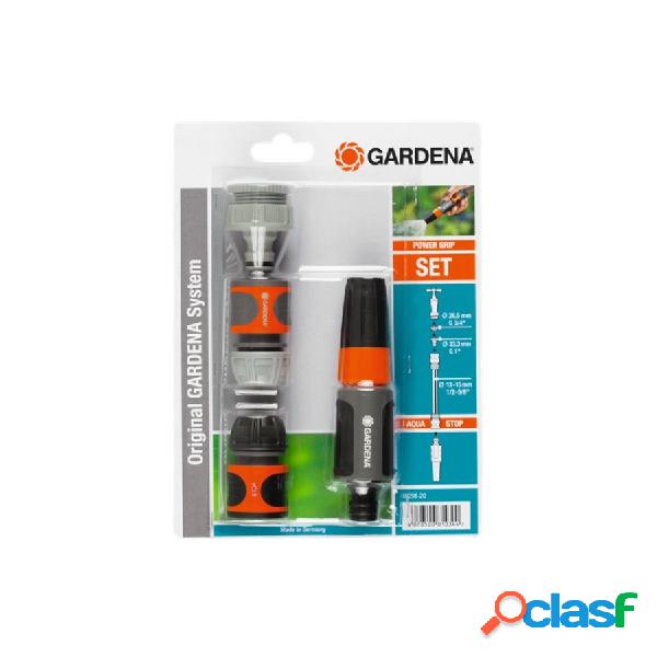 Lanza de riego regulable en Kit completo Gardena 18291-20