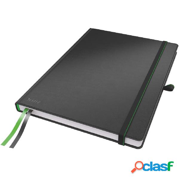 Leitz Cuaderno Complete a rayas A4 negro