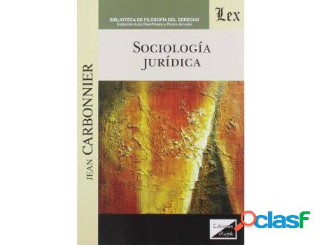 Libro Sociología Jurídica de Jean Carbonnier (Español)