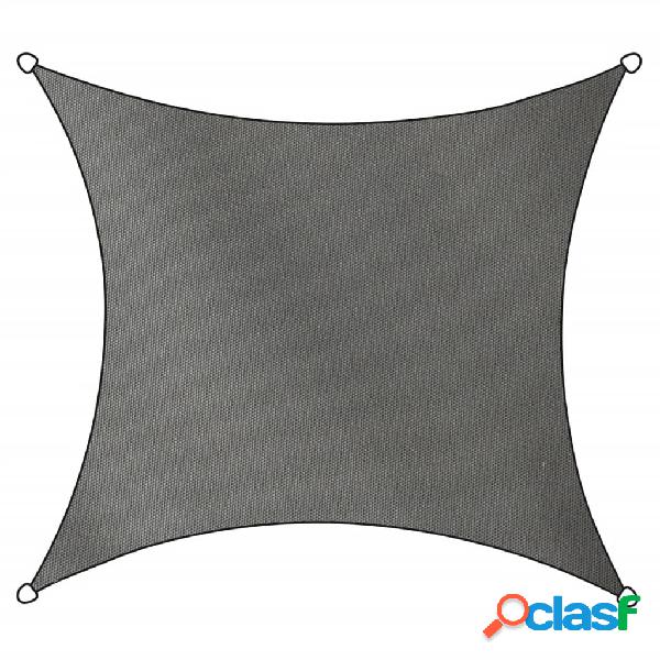 Livin'outdoor Toldo cuadrado Como HDPE gris 5x5 m