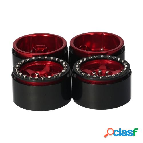 Llanta de rueda de metal Beadlock Llantas de rueda Hub 4