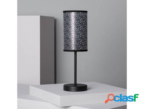 Lámpara de Mesa LEDKIA Uncia (Blanco, Negro - E14 - 60 W)