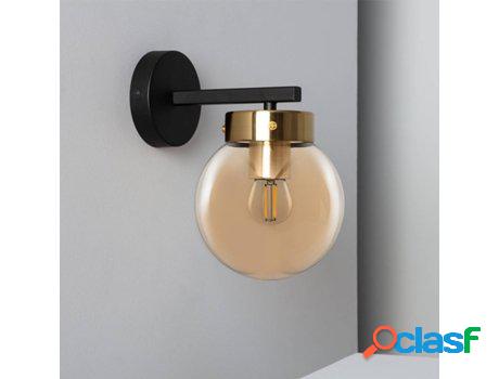 Lámpara de Pared LEDKIA Cawu (Negro - E27 - 40 W)