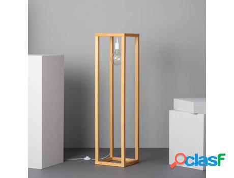 Lámpara de Pie LEDKIA Coba (Madera - E27 - 40 W)