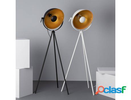 Lámpara de Pie LEDKIA Darvoza (Negro, Dorado - E27 - 60 W)