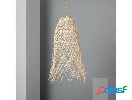 Lámpara de Suspensión LEDKIA Majani (Crema - E27 - 40 W)