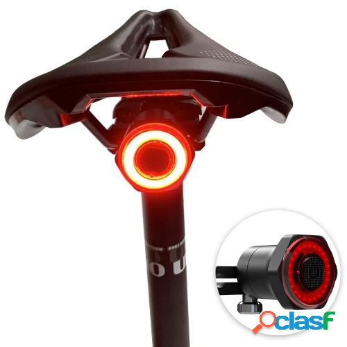 Luz trasera de bicicleta inteligente Luz de freno trasera