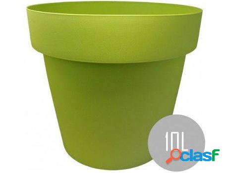 Macetero HOGAR Y MÁS Int Et Grande De Pvc Verde Hidroriego