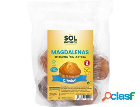 Magdalenas Clásicas Sin Gluten y Sin Lactosa SOL NATURAL (5