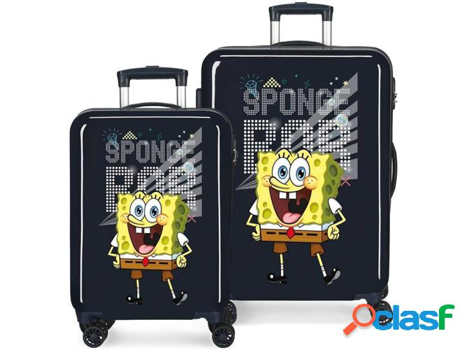 Maleta de Viaje NICKELODEON Bob Party (Mediana - 104 L -