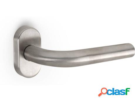 Manivelas con Roseta Oval para Puertas de Interior, EMUCA,