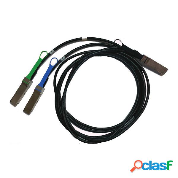 Mellanox mcp7h50-h002r26. cable ethernet 200gbe. qsfp56 a 2x