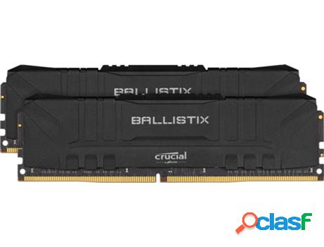 Memoria RAM DDR4 CRUCIAL (2 x 16 GB - 3600 MHz)