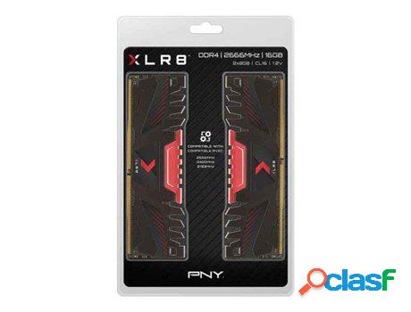 Memoria RAM DDR4 PNY (2 x 8 GB - 2666 MHz)