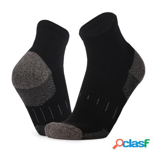 Men Women Sports Socks Thick Cushion Ribbed Cuff Breathable