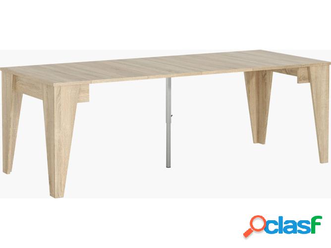 Mesa de Comedor SKRAUT HOME MESATM237SO (Roble TM - Melamina