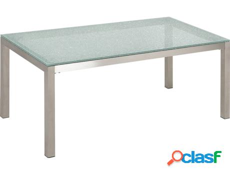 Mesa de Exterior Grosseto (Transparente - Cristal Templado