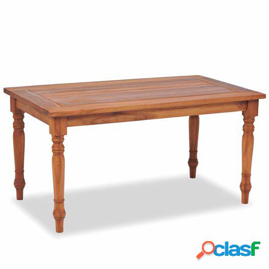 Mesa de centro Batavia de madera de teca 90x50x45 cm