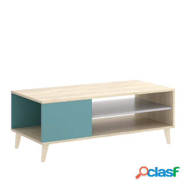 Mesa de centro elevable Dekit Nova Natural Gris Esmeralda