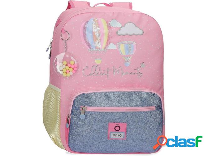 Mochila ENSO Collect Moments Rosa (32x42x15cm)