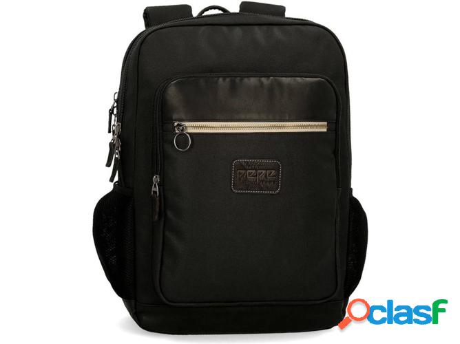 Mochila PEPE JEANS Strike Negro (30 x 44 x 15 cm)