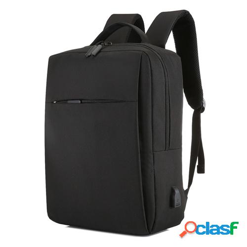 Mochila de viaje para computadora portátil con puerto de