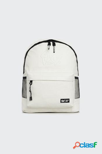 Mochila polinesia white pu bag