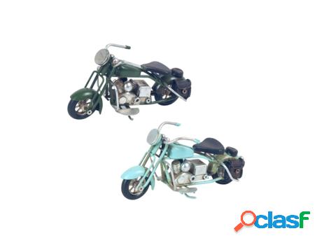 Motocicleta Pequeña Retro Incluye 2 Unidades Regalo