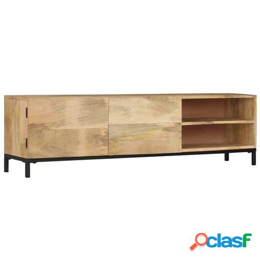 Mueble para TV 145x30x41 cm madera maciza de mango