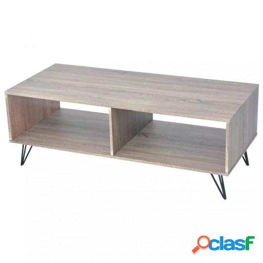 Mueble para la televisión/mesa de centro 110x50x40 cm gris