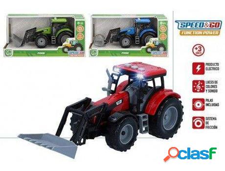 Muñecos HOGAR Y MÁS Tractor Juguete Infantil Luce Y Sonido