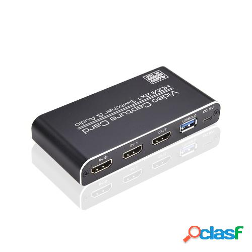 NK-X6 HDMI a USB3.0 Tarjeta de captura de video 4K 1080P