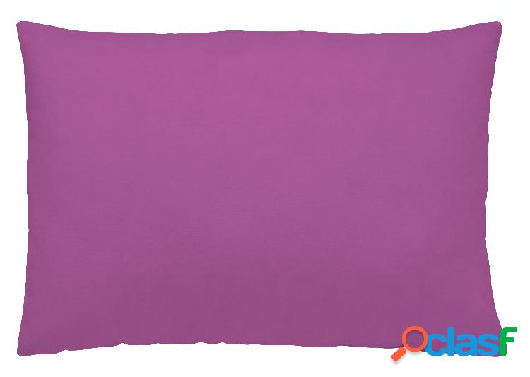 Naturals Funda de Almohada Algodón Lisa 110 cm Lila -