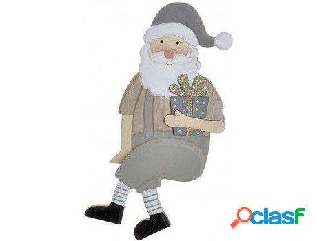 Navidad HOGAR Y MÁS Papa Noel Decorativo Santa Clau Sentado