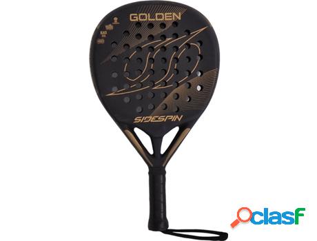 Pala de Padel SIDE SPIN Ss Golden 3K Negra (350g-365g)