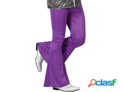 Pantalón DISFRAZZES Disco Morado (Talla: S)